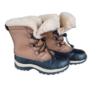 Bearpaw Kelly Youth Winter Waterproof Boot/unisex/Hickory Brown Sz 3